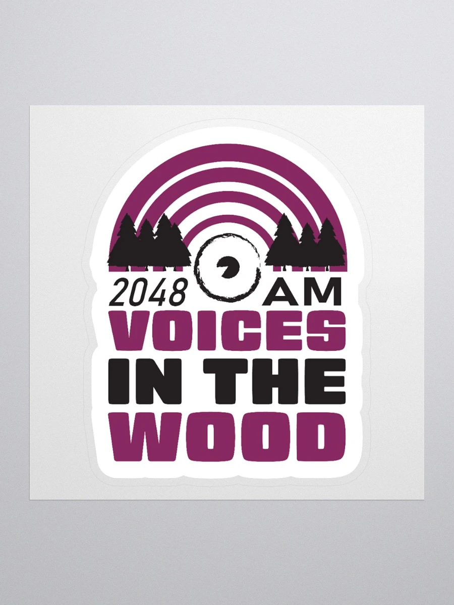 Voices in the Wood - Logo - Sticker product image (1)