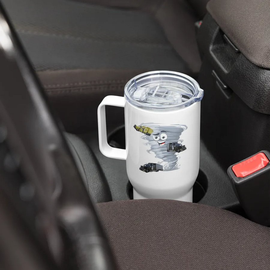 BTT & Trucknado Travel Mug with a Handle product image (8)