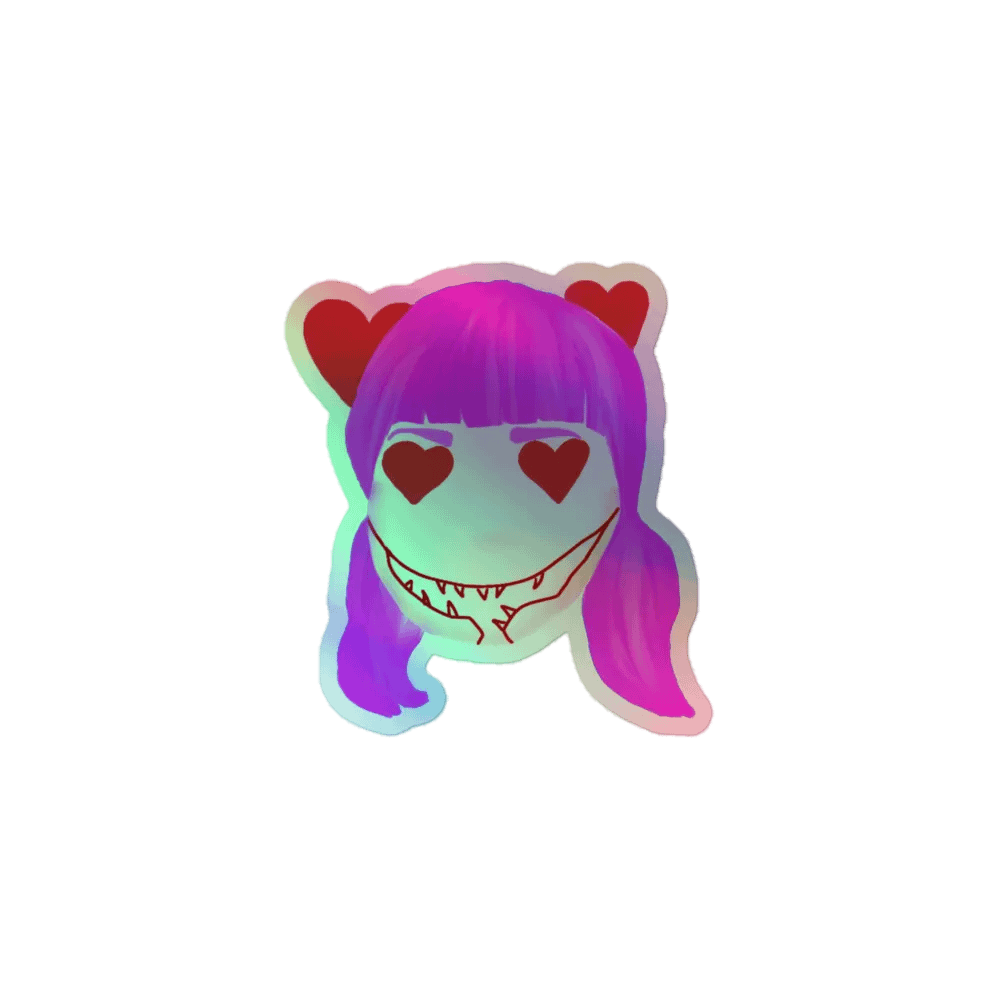 PROBZZ Pink "Adore" Holographic Sticker product image (1)