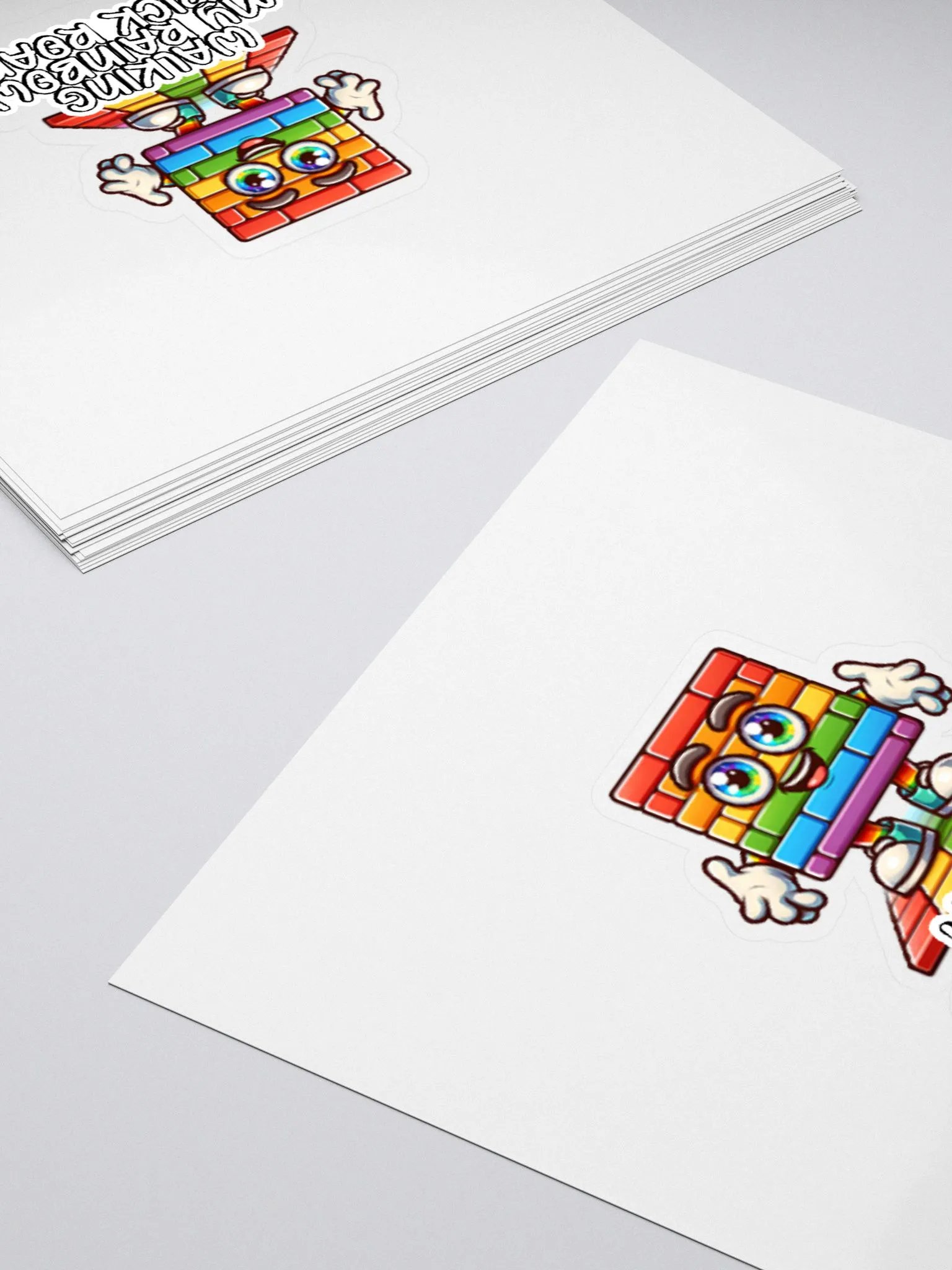 Walking My Rainbow Brick Road Sticker-LGBTQIA+ Sticker-Rainbow Sticker product image (12)