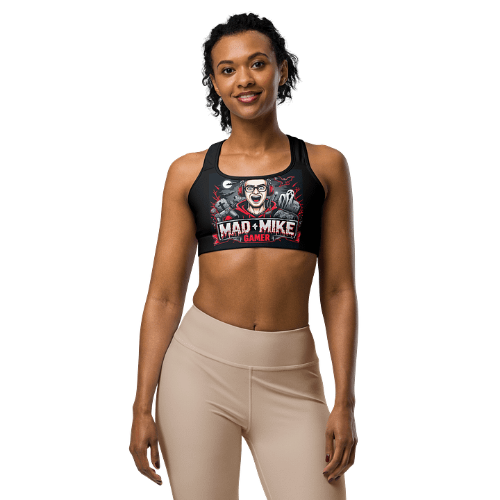 Scream Queen Gamer Sports Bra product image (1)