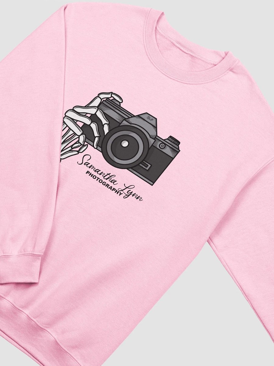 Samantha Lynn Photography - Crewneck - Skeleton Hand - Black Text product image (7)