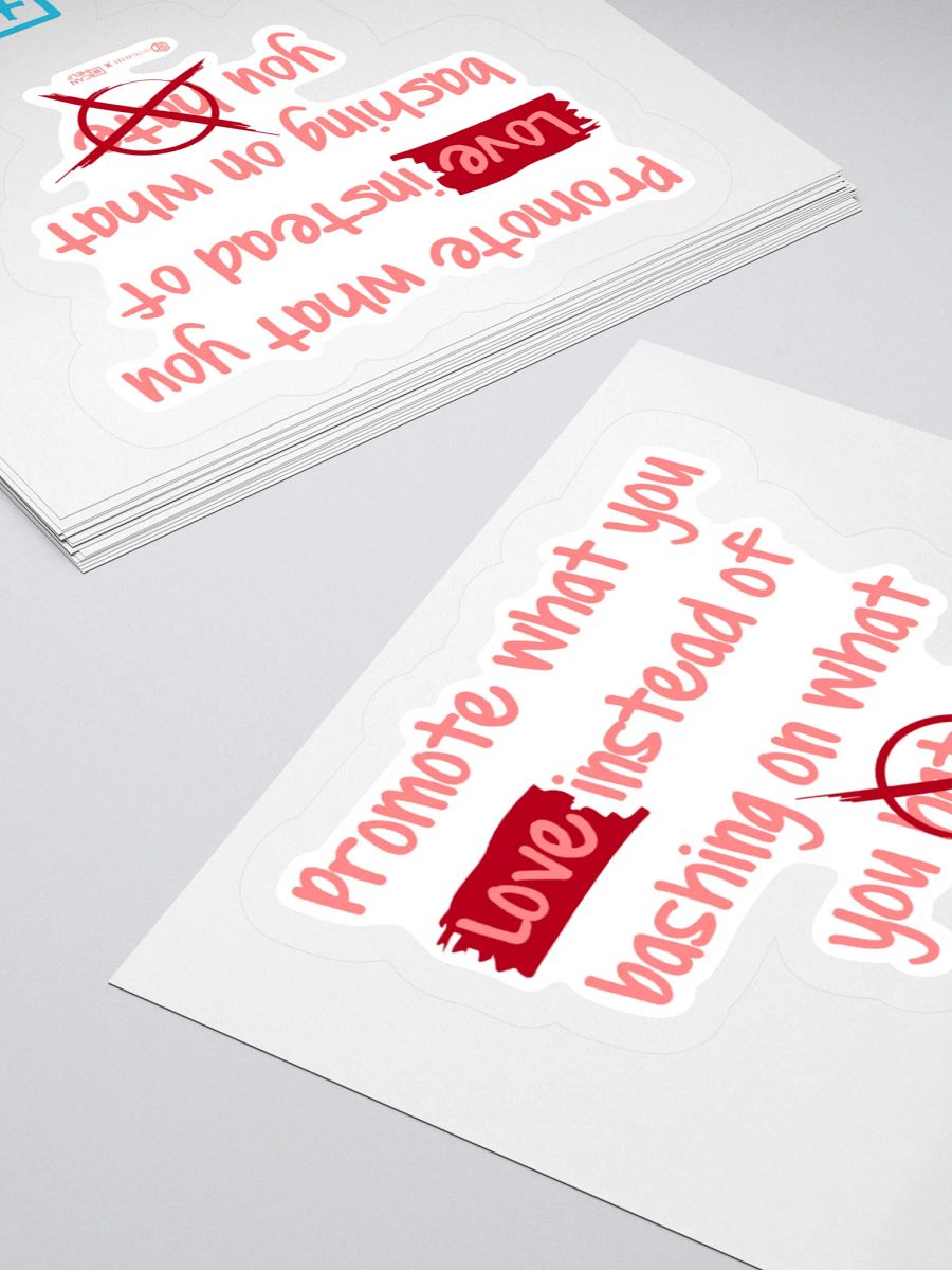 Promote What You Love Stickers product image (10)