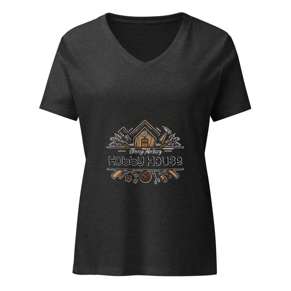 Chaos Makers Hobby House | Women’s V-Neck T-Shirt product image (1)