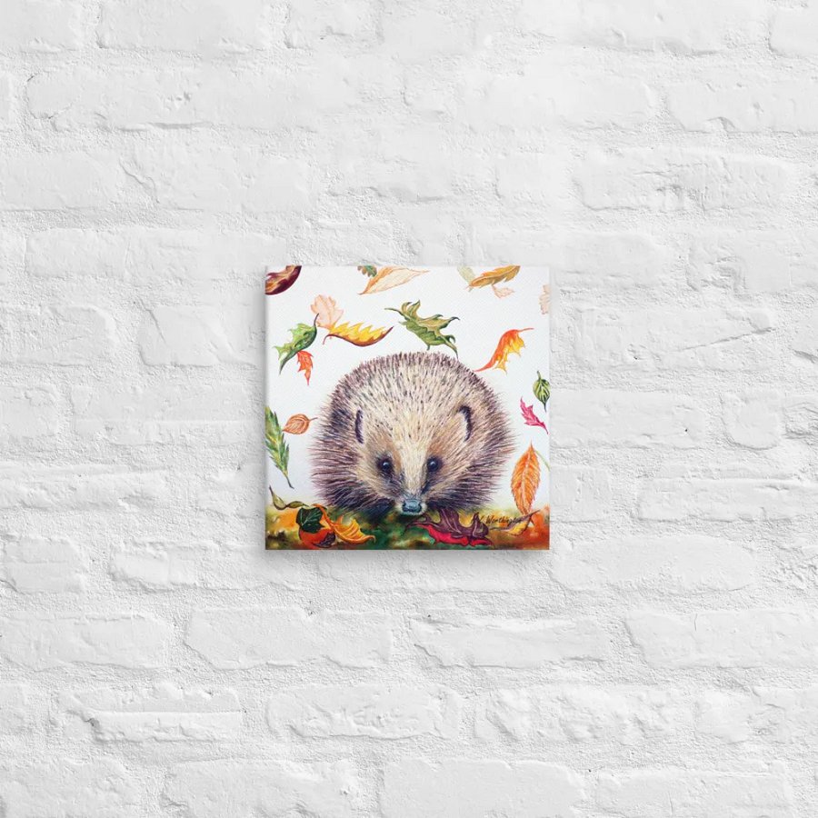 Cute Autumn Hedgehog Print product image (16)