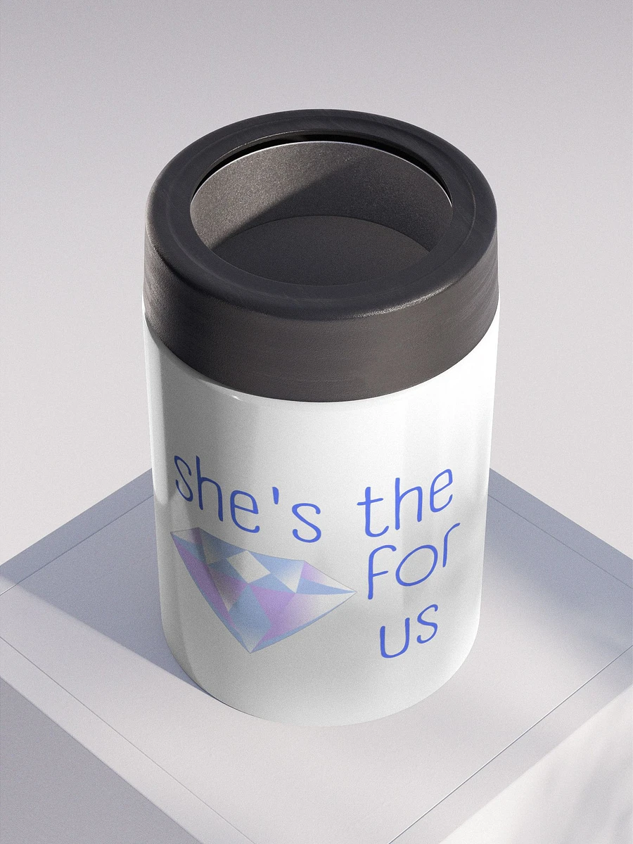 She's the Gem for Us Stainless Steel Koozie product image (4)