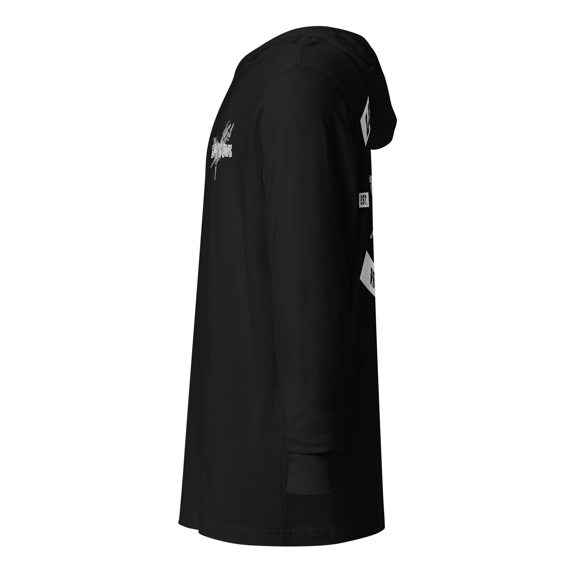 All Went Black - Long Sleeve Hooded Tee product image (6)