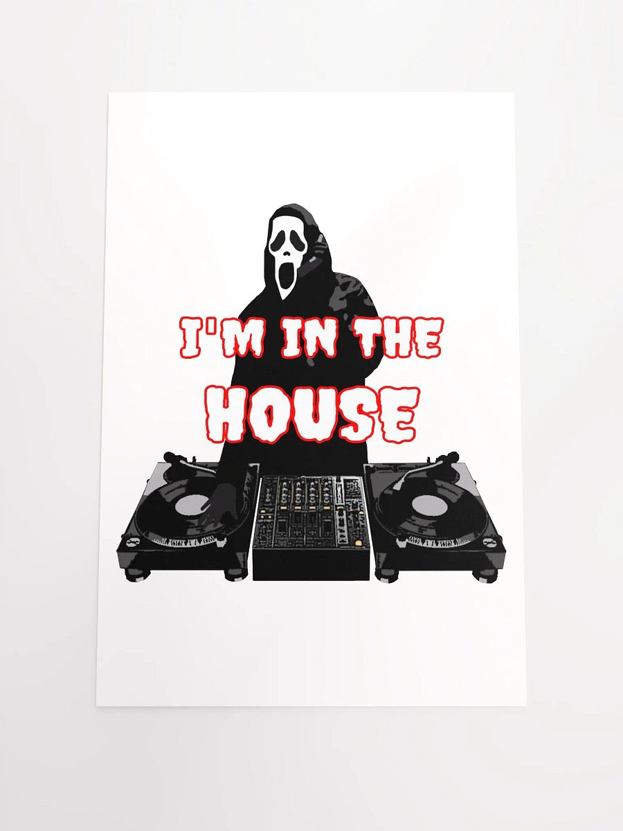 Ghostface in the house Enhanced Matte Paper Poster (in) product image (1)