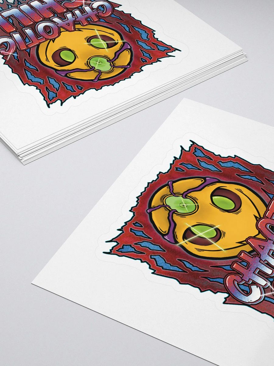 Chaotic Chill (BoomPop) KIssCut Sticker product image (4)
