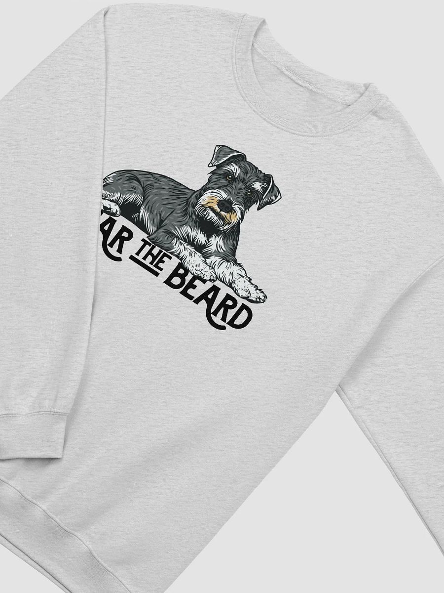 Fear the Beard Sweatshirt of a Schnauzer | Funny Shirt for Bearded Dog Paw-rents product image (26)