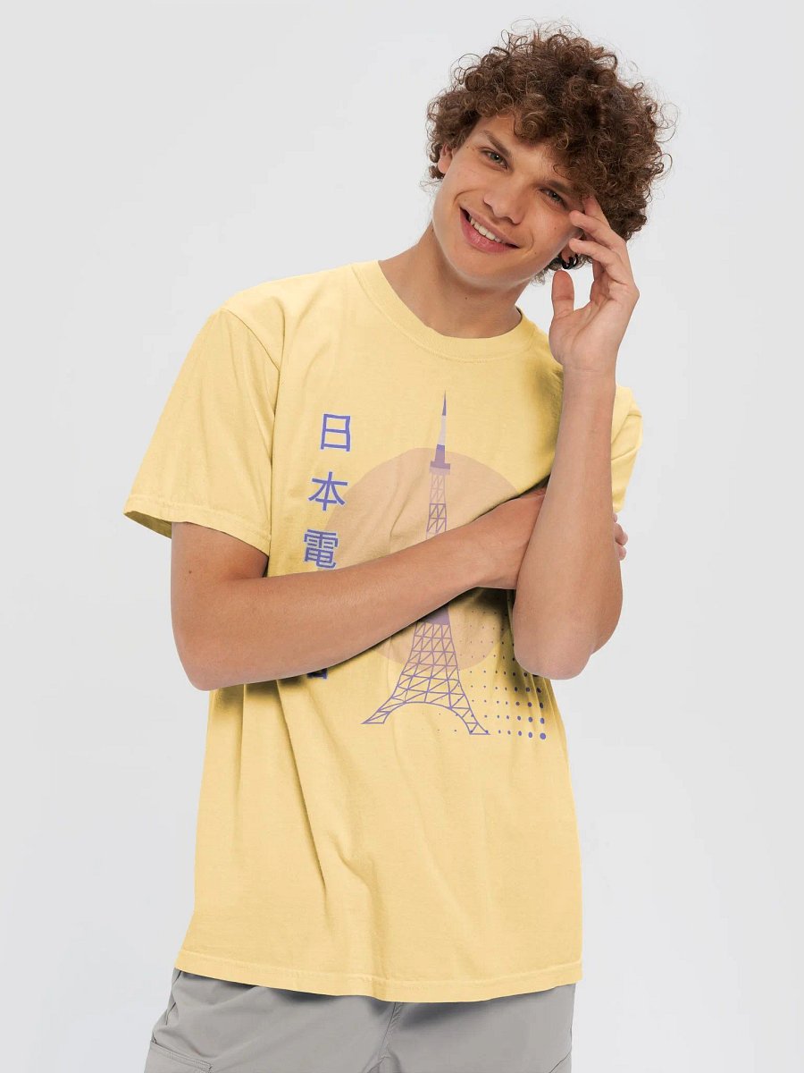 Tokyo Tower Dreamscape T-Shirt - Butter product image (3)