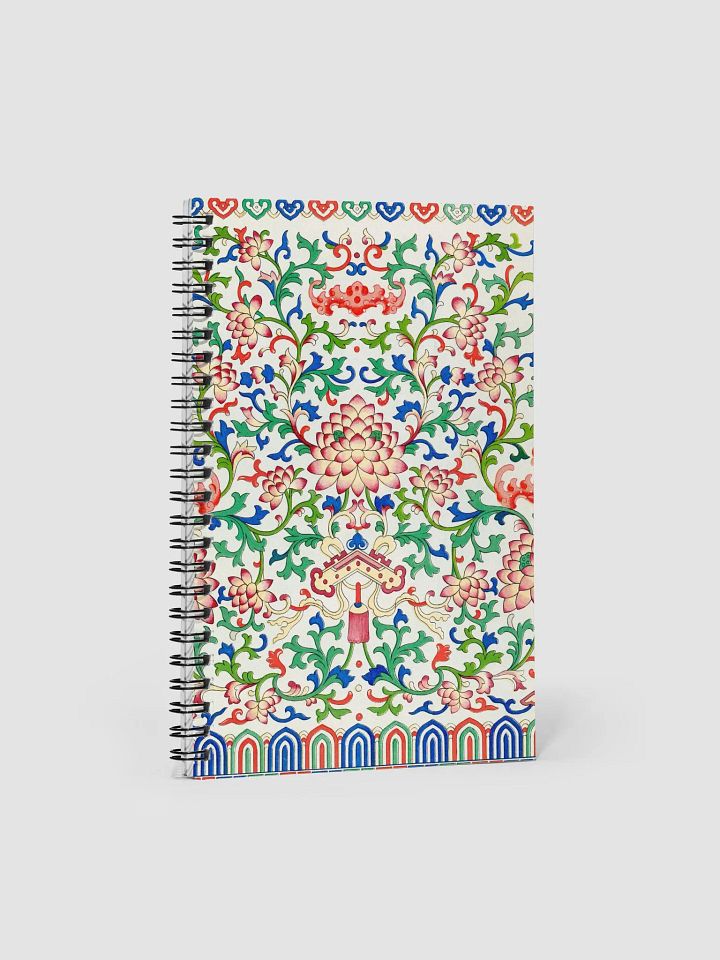 Lotus Spiral Notebook product image (1)