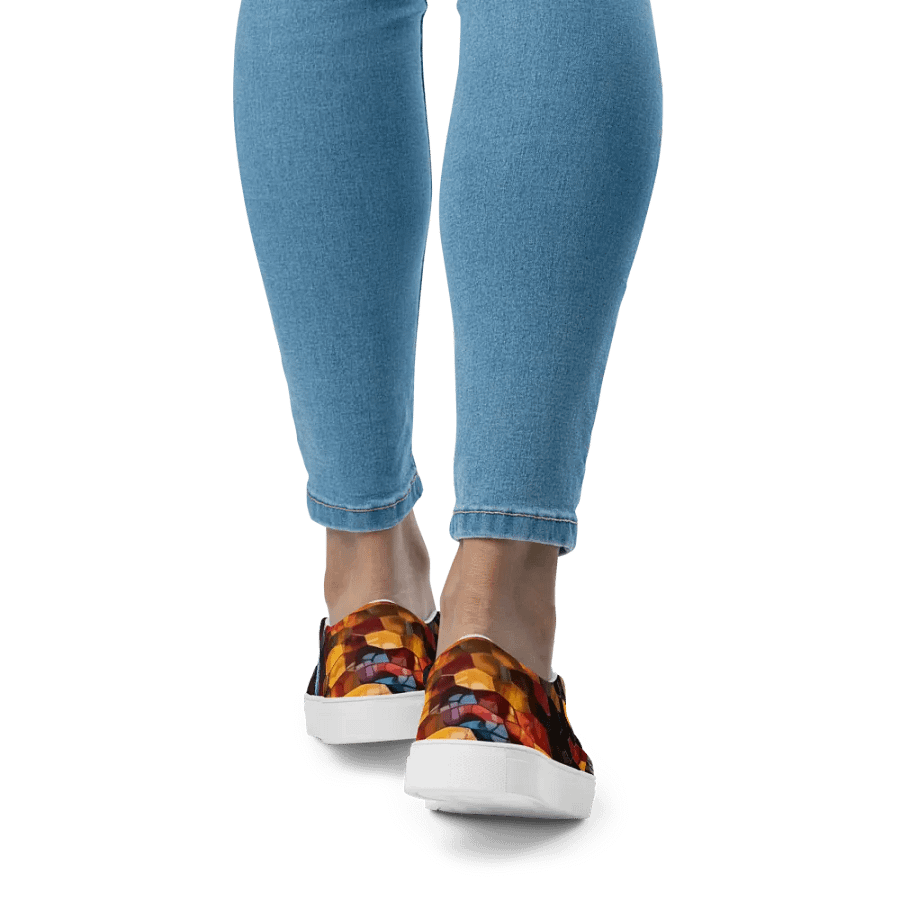 Stained Glass Symphony Slip-Ons product image (7)