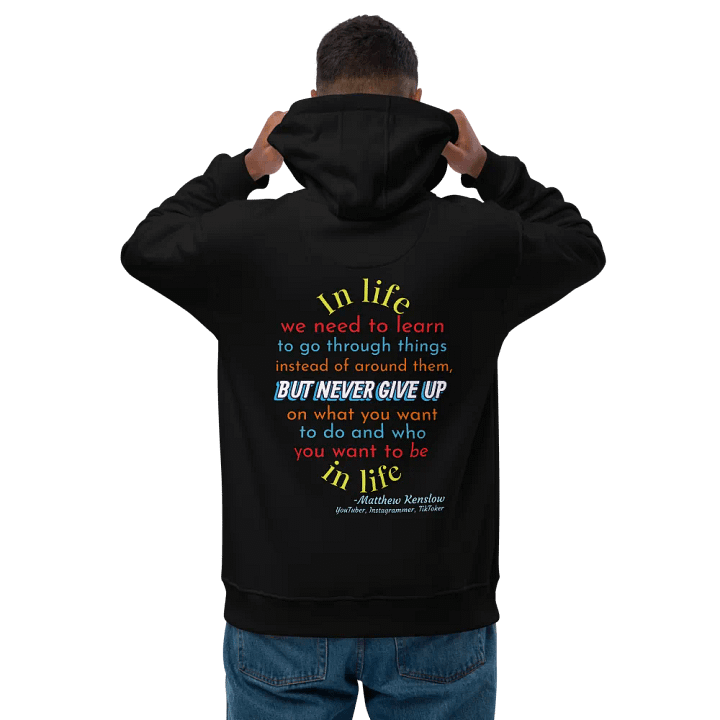 Premium Eco Hoodie [Quote 7] product image (2)