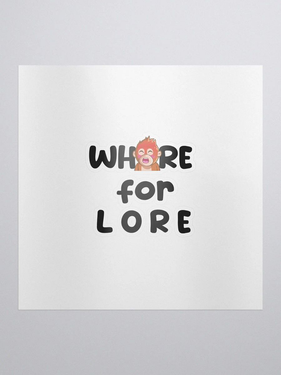 Lore Lover Sticker product image (1)
