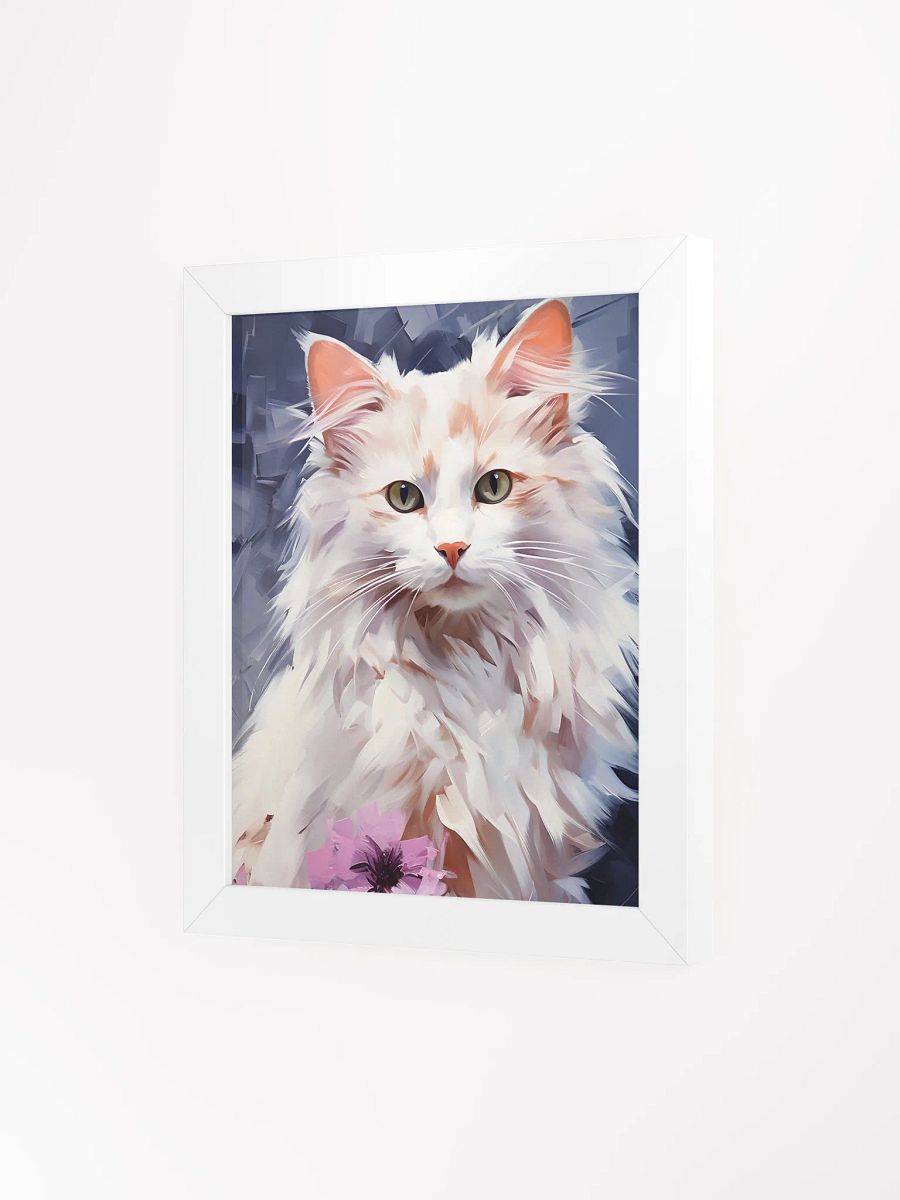 Fluffy Feline Serenity Poster product image (3)