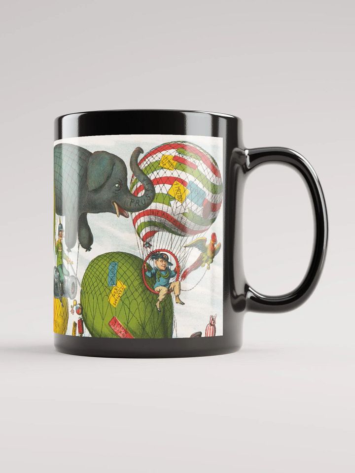 11oz, 15oz, Vintage Print Coffee Cup, Abstract & Fun product image (1)