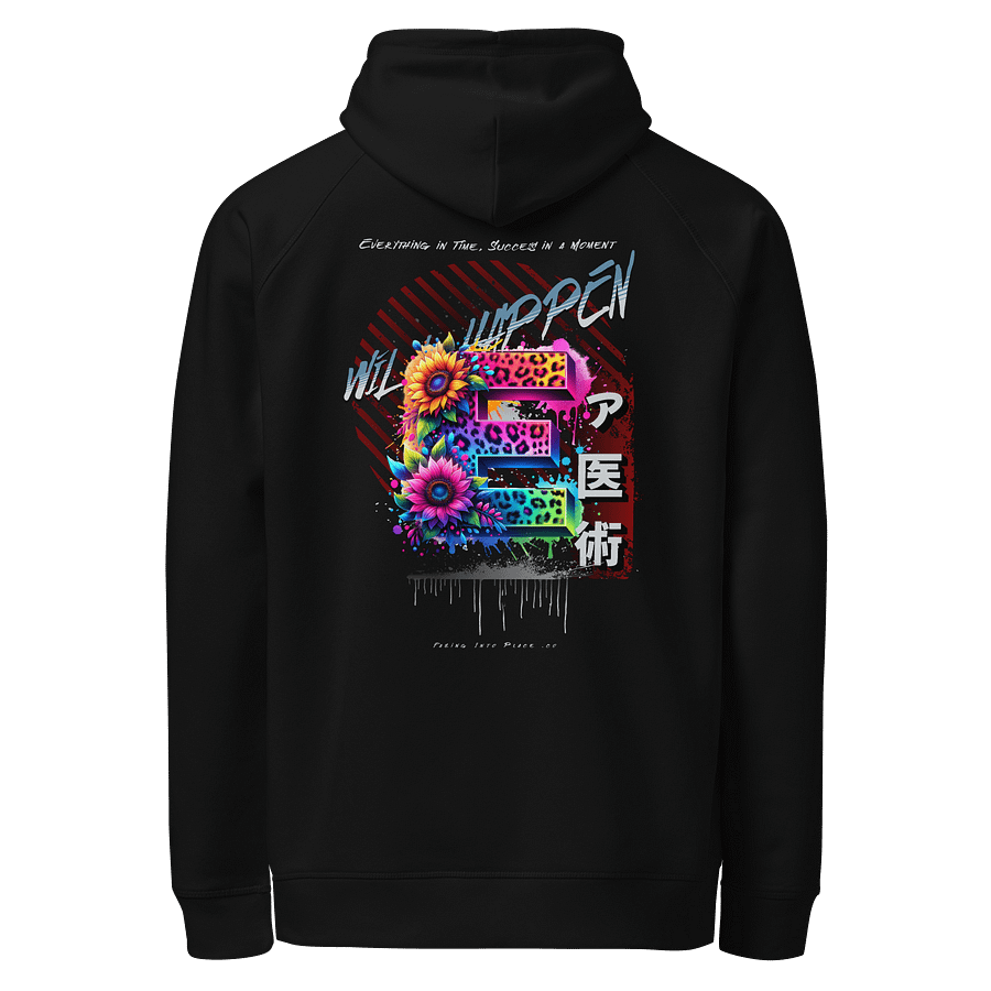 Leopard E Floral Unisex Hoodie product image (1)