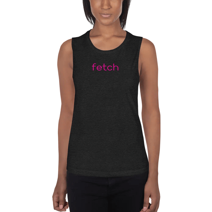 fetch ladies muscle tank top product image (2)
