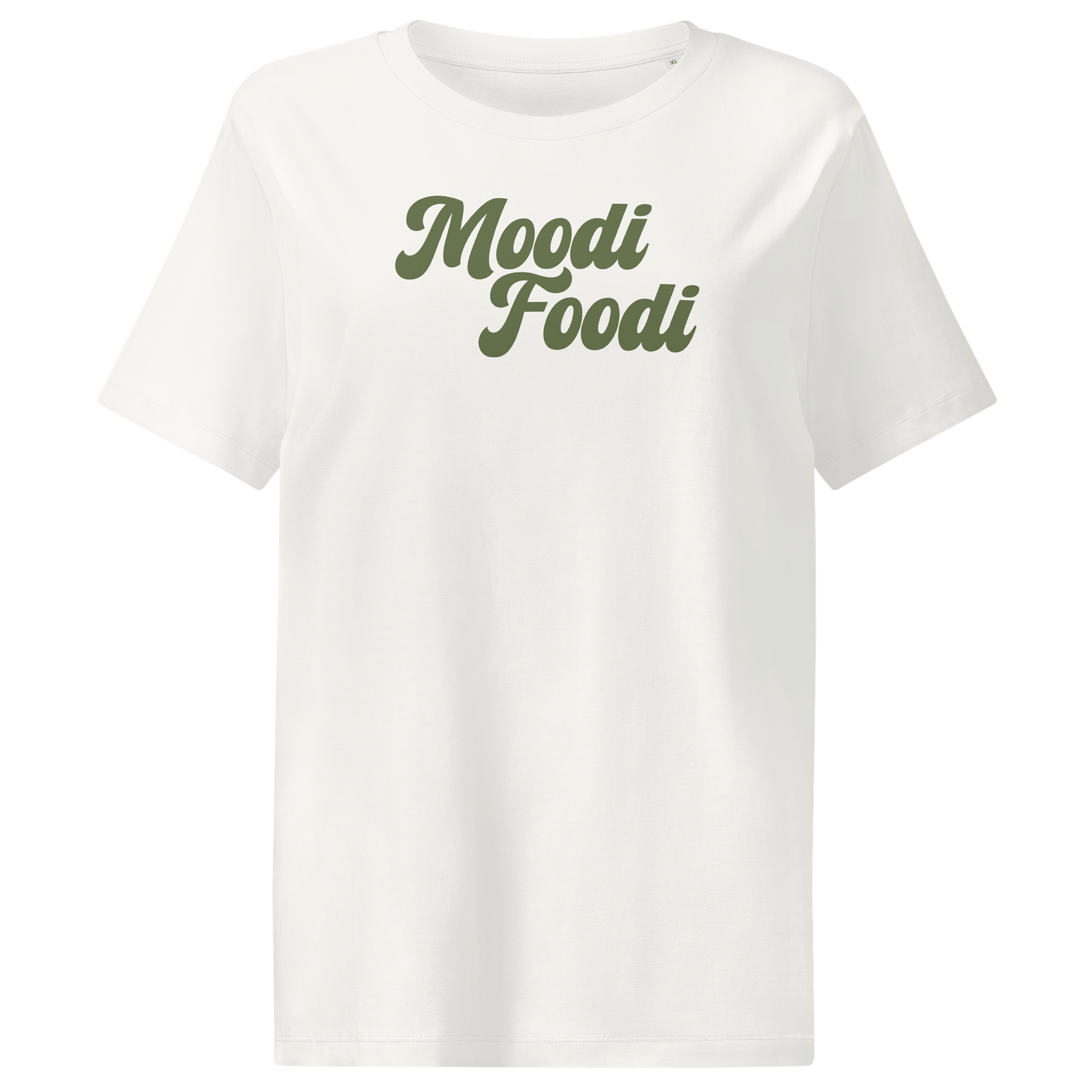 Moodi Foodi Originals – Organic Women’s Tee – Olive product image (1)