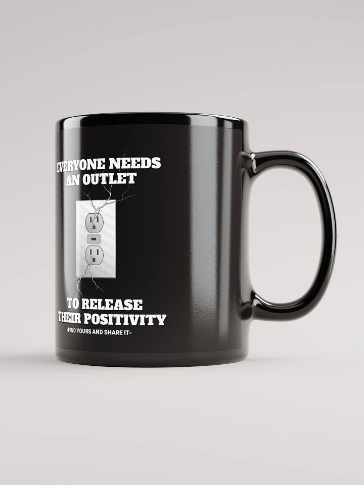 Release Your Positivity Black Mug product image (2)