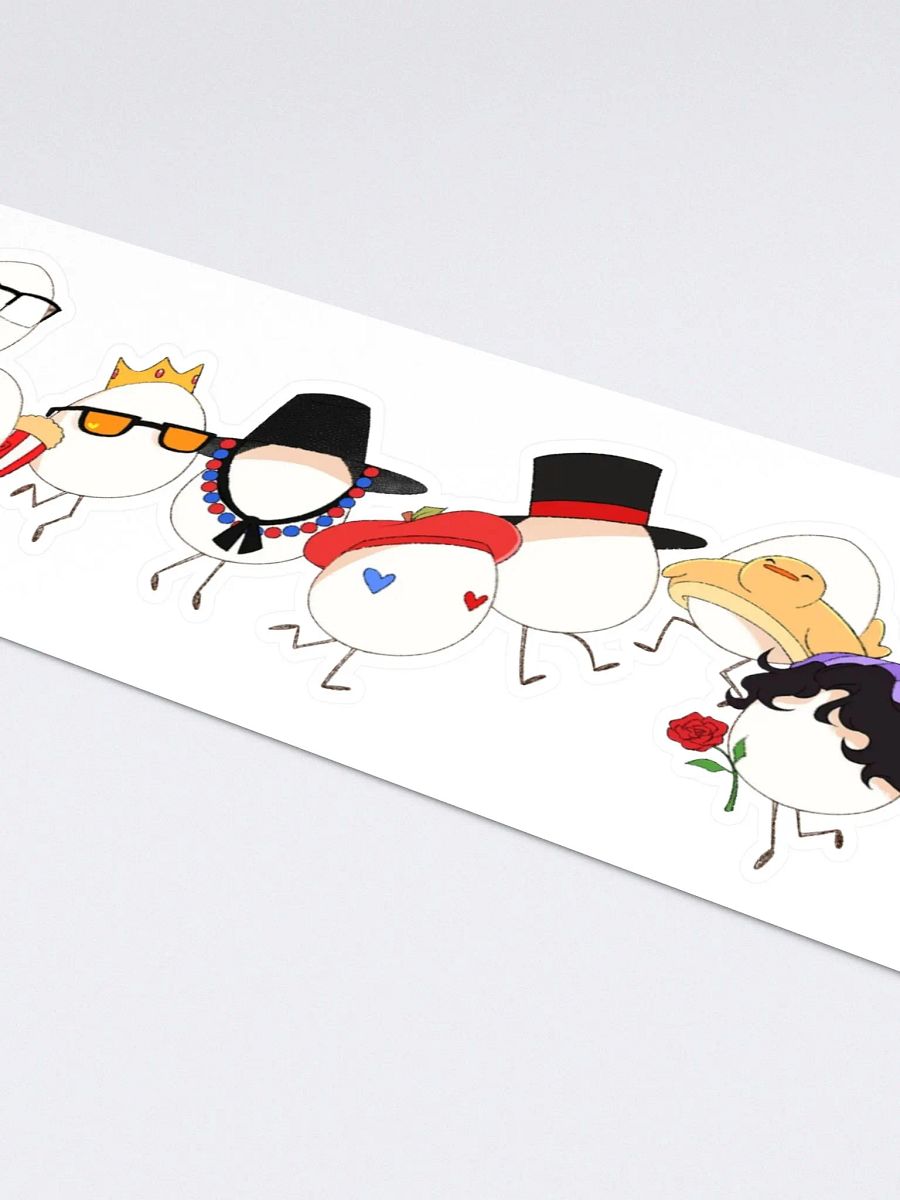 Egg Lineup! - Sticker product image (3)