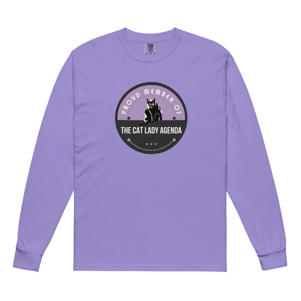 The Cat Lady Agenda: Feminist inspired long sleeve shirt product image (58)