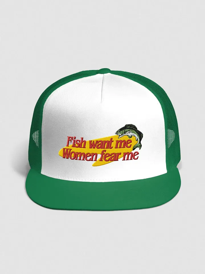 Fish Want Me, Women Fear Me Trucker Cap product image (1)