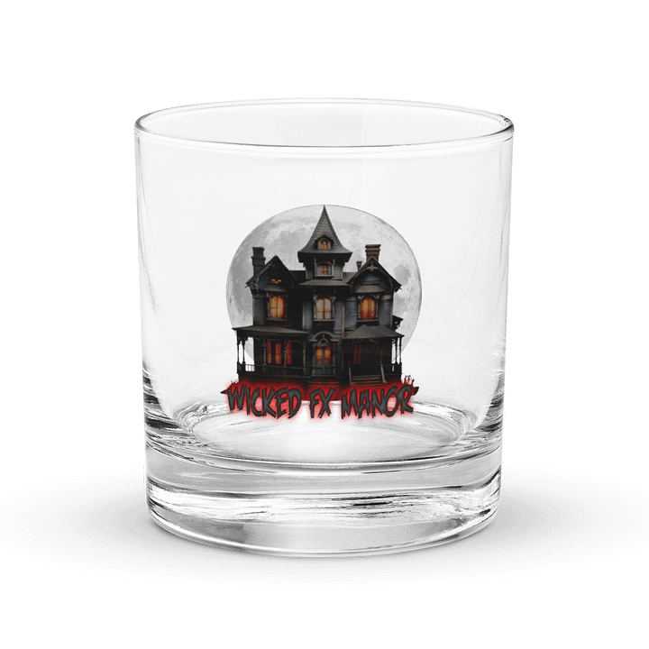 Gothic Mansion Rocks Glass product image (1)