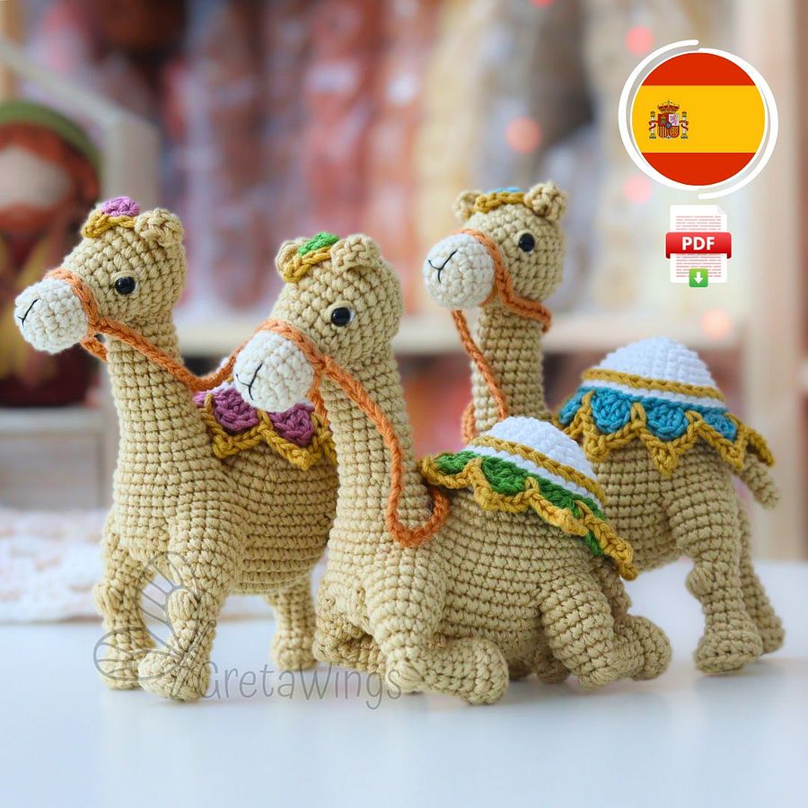 Patrón Amigurumi Camello (descarga digital) product image (1)