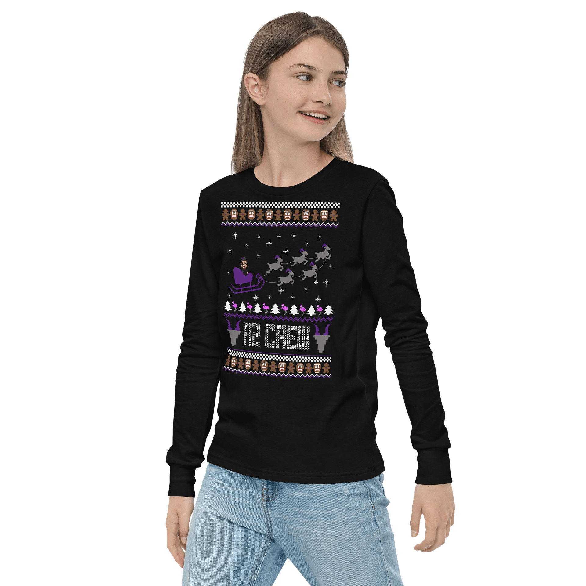 Youth R2 Sleigh Long Sleeve Shirt product image (4)