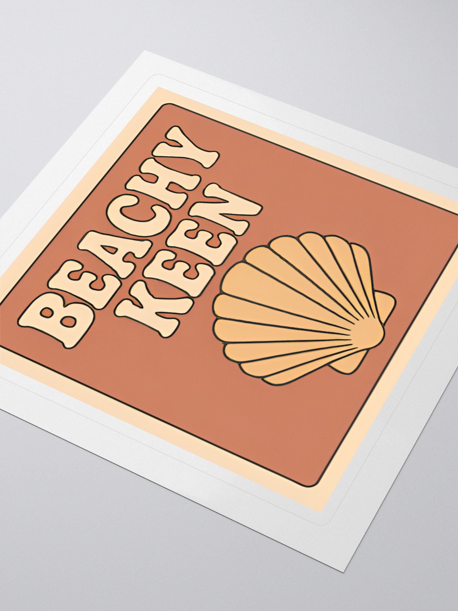 Beachy Keen Sticker product image (3)