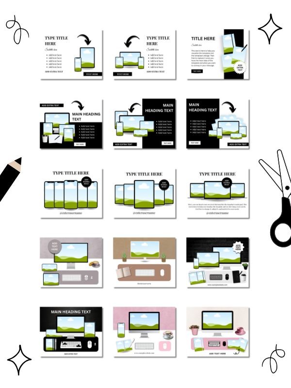 Editable MRR/PLR Templates in Canva product image (4)