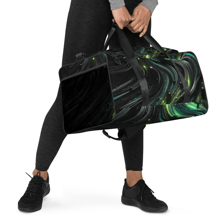Cosmic Flow All-Over Duffle Bag product image (5)