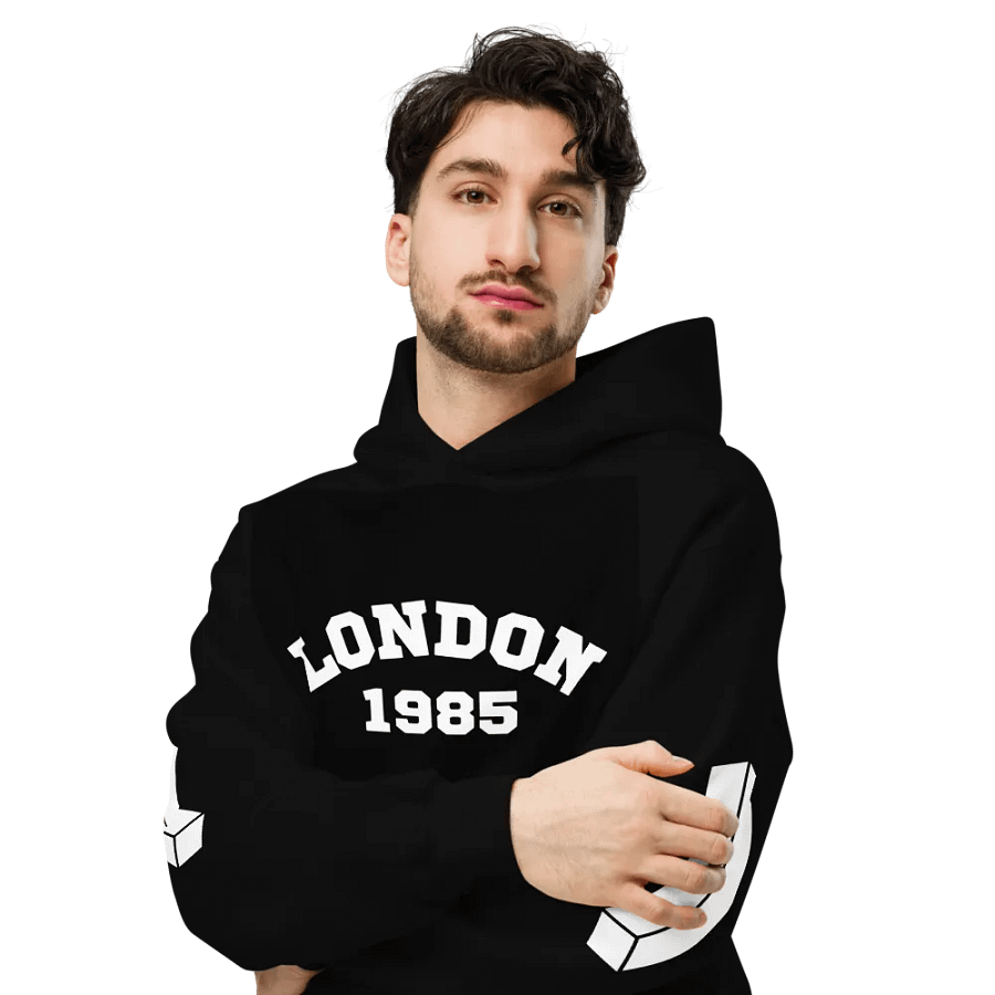 LONDON 1985 Retro Oversized Hoodie product image (6)