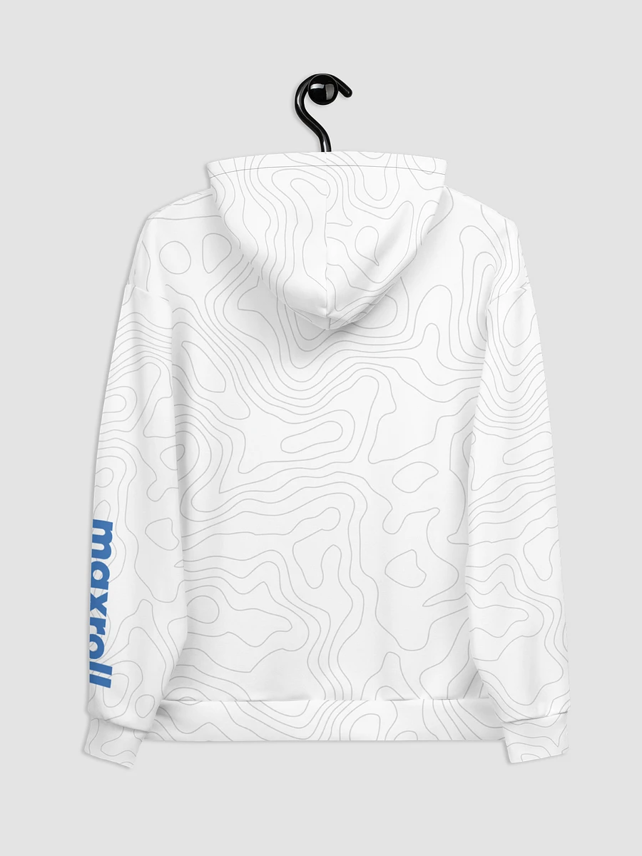 Maxroll Abstract White Hoodie product image (6)