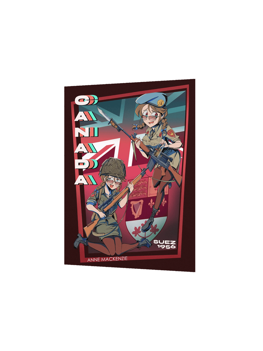 Canadian Girl of Peace! Anne Mackenzie - SUEZ 1956 Printo product image (2)