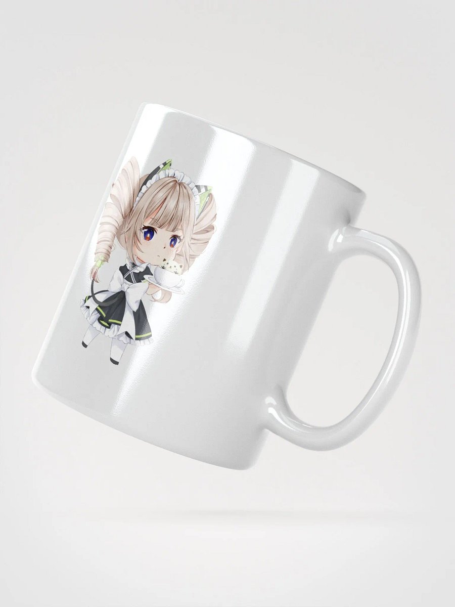 White Glossy Mug - Shiro Maid (Tower of Fantasy) product image (2)