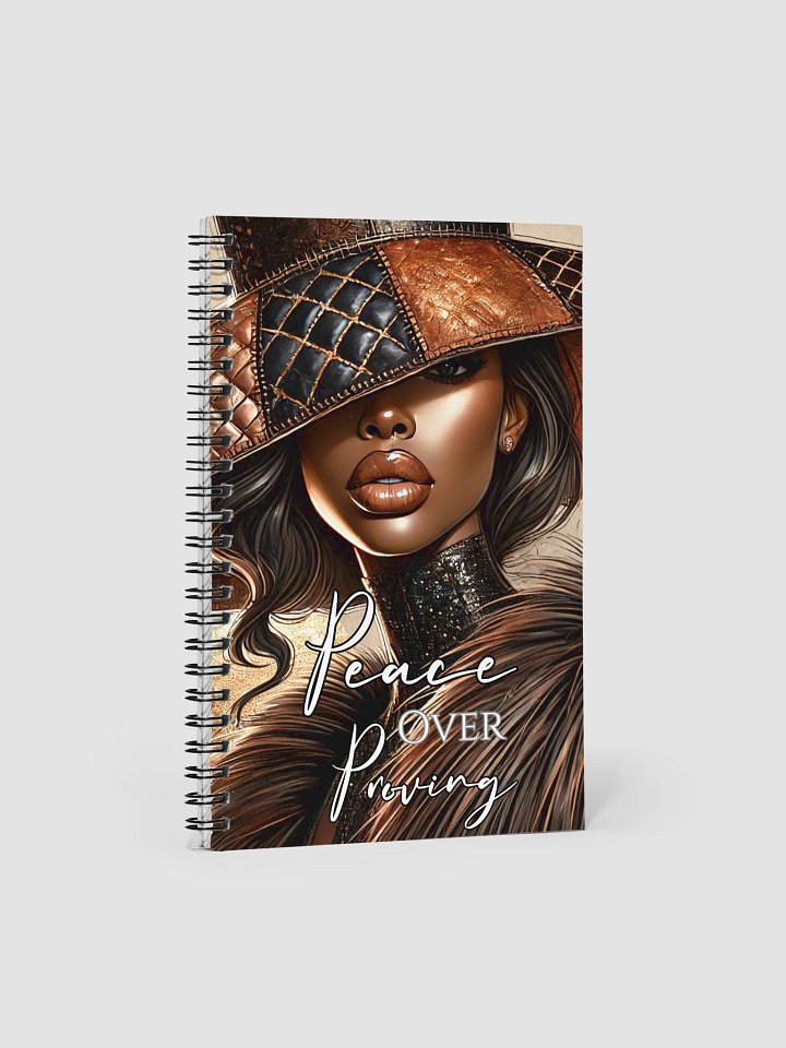 Peace Over Proving – Matching Lined Notebook (Note to Self Series) product image (2)
