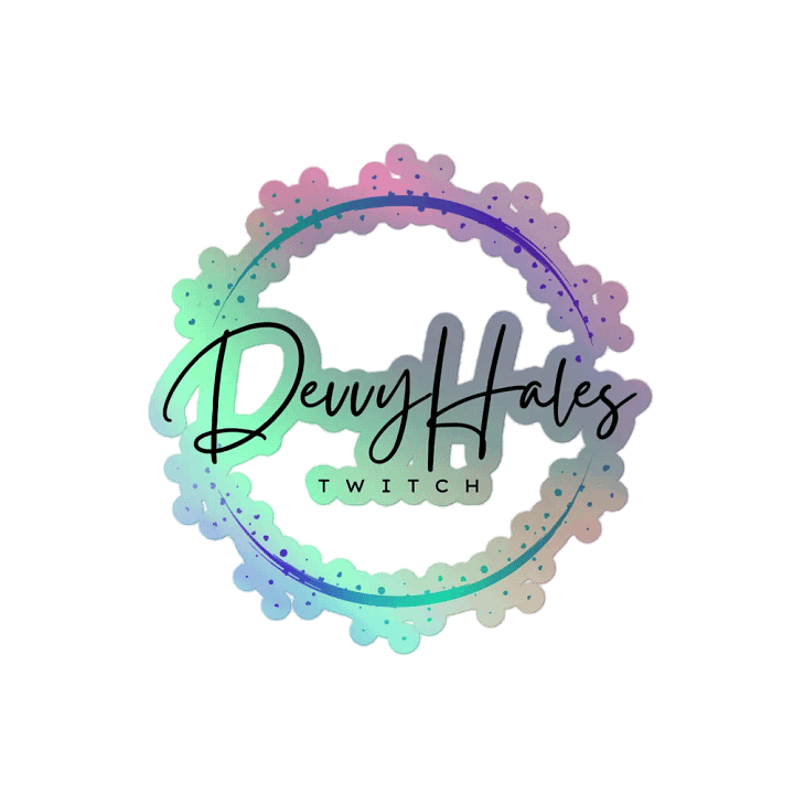 DevvyHales (Holographic Stickers) product image (1)