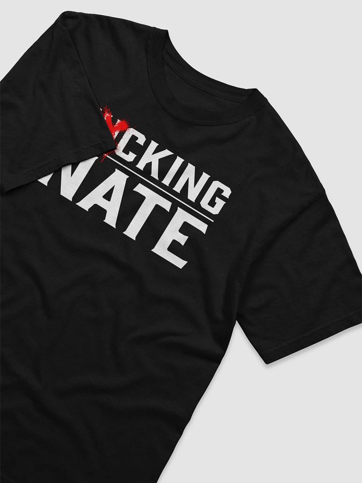 Censored Nate unisex black tee product image (2)