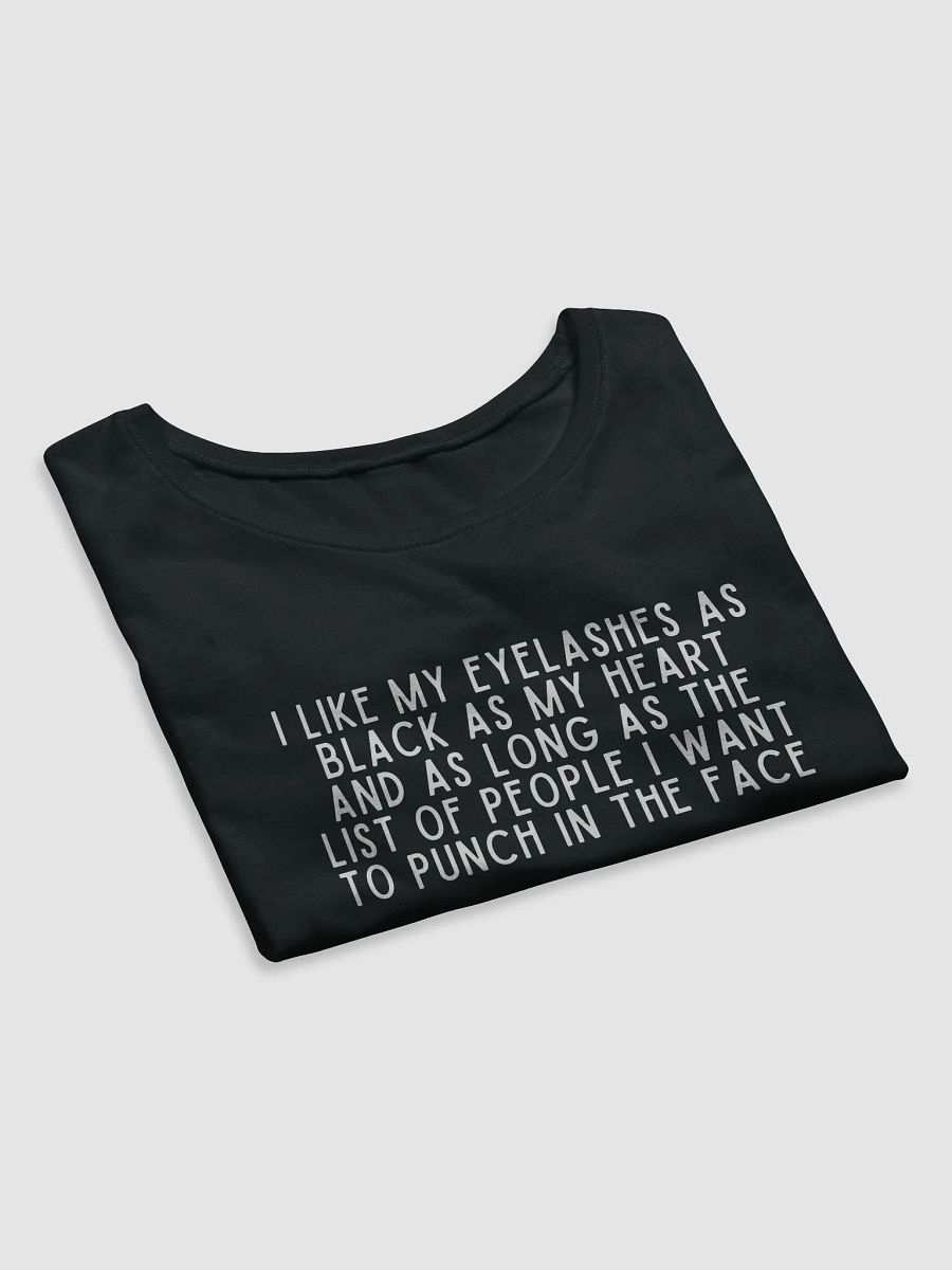 I Like My Eyelashes Crop Tee product image (3)