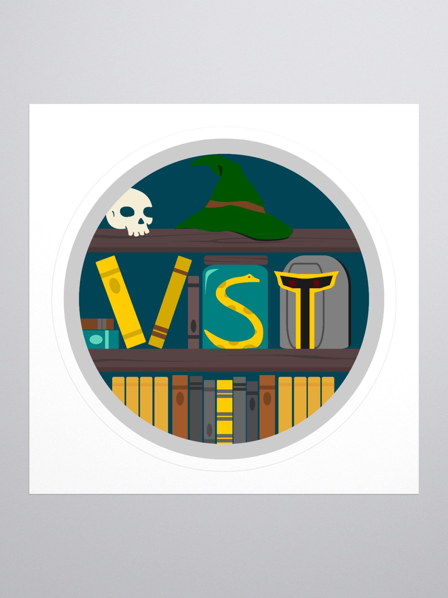 VST 2025 - "Vizards & Sorcerers Team" - Kiss Cut Sticker product image (1)