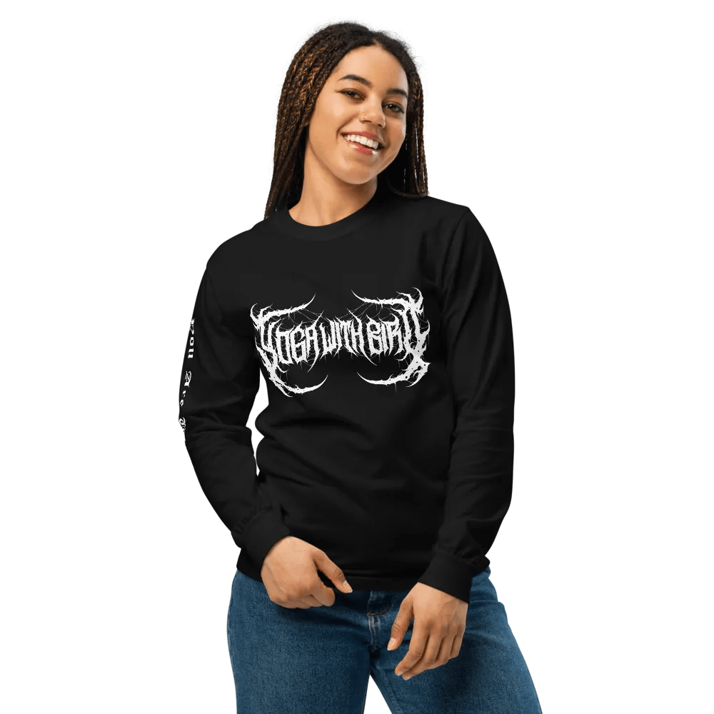 YWB White Logo Long Sleeve product image (7)