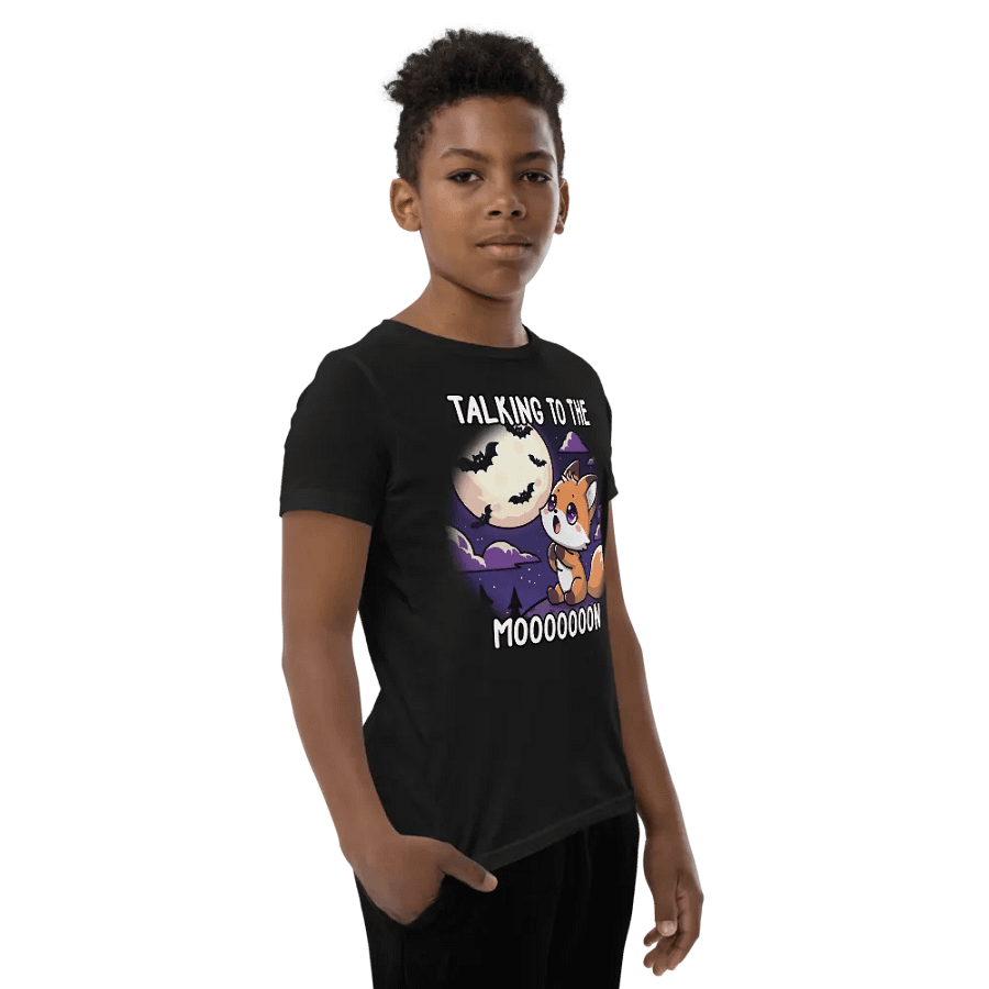 Moonlit Fox Youth T-Shirt product image (9)