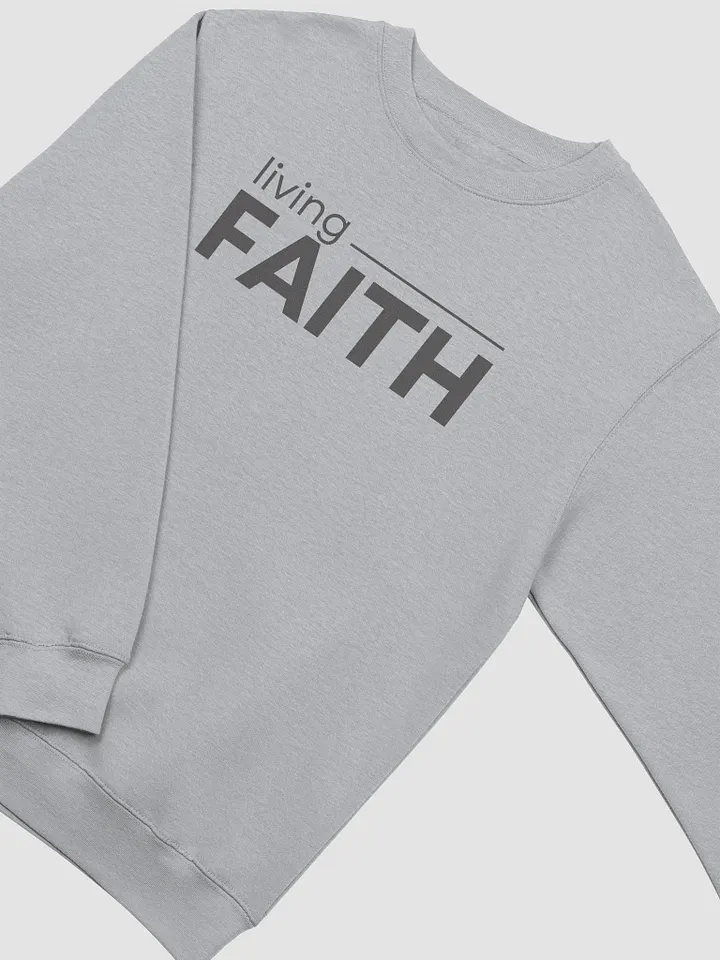 Living FAITH Premium Crewneck Sweatshirt product image (1)