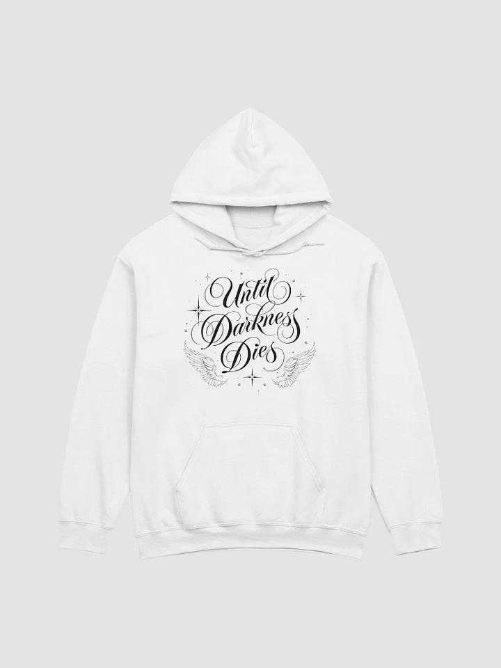 Until Darkness Dies (wings design) Gildan Classic Hoodie product image (46)