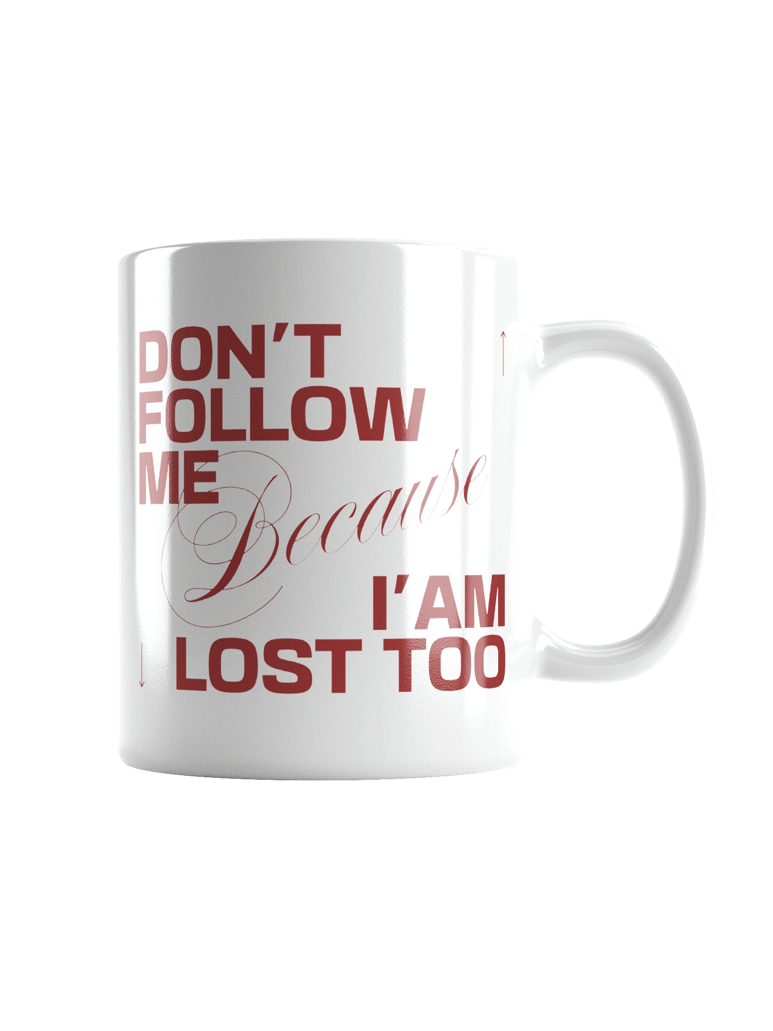 Lost | White Glossy Mug product image (1)
