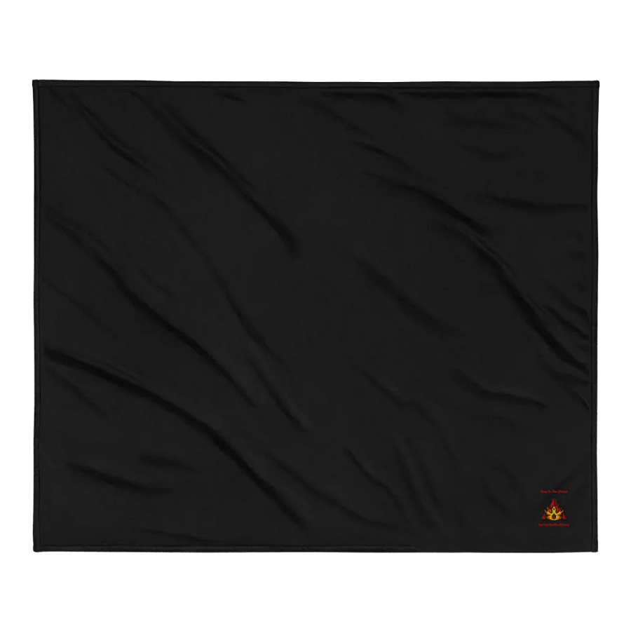 Bow to the Queen Embroidered Premium Blanket product image (4)