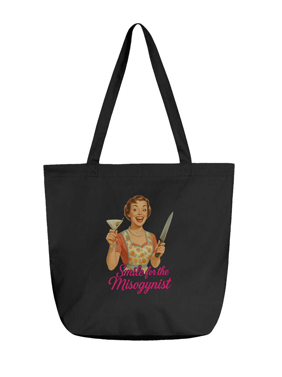 Smile For The Misogynist Tote Bag product image (1)